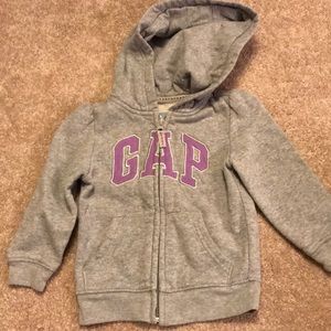 2T Gap zip sweatshirt